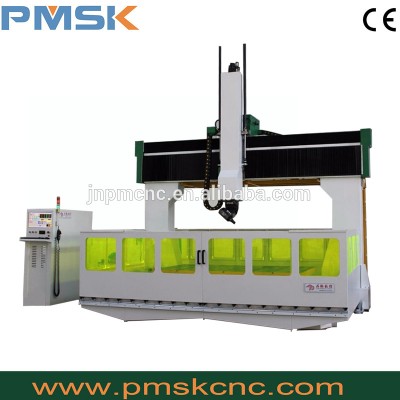 PM-1224 Trade assurance Good Quality 5D Wood Carving 5 axis cnc machine price